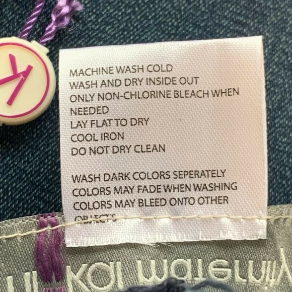 Kimi + Kai Maternity Boot Cut Jeans Blue Sz 28 - Picture 5 of 5